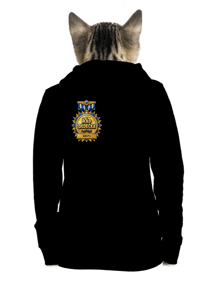 Řád dědečka dámská mikina na zip Black