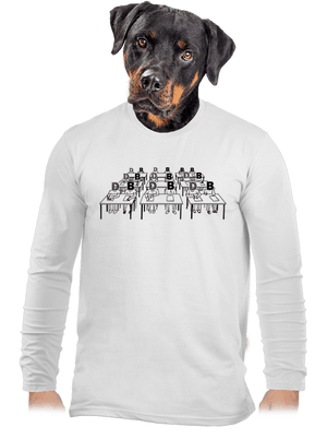 Cimrman: Debil, blbeček pánské dlouhý rukáv White