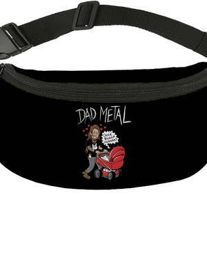 Dad metal ledvinka Black