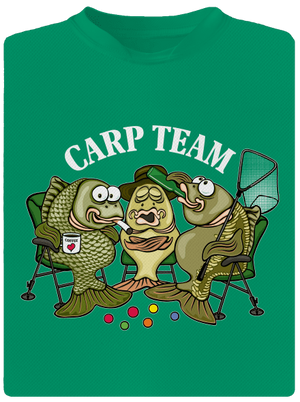 Carp Team dětské sportovní tričko Kelly Green Mal