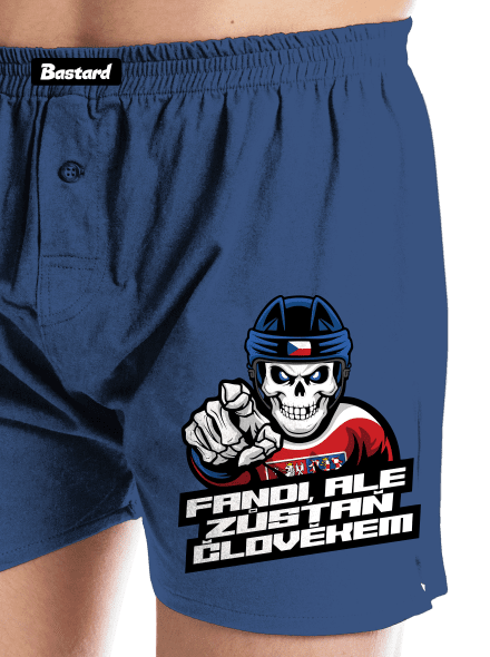 Fandi, ale zůstaň člověkem pánské trenky Blue