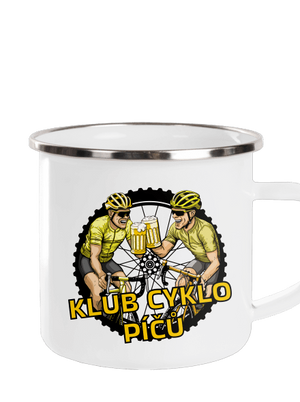 Klub cyklo píčů plecháček White