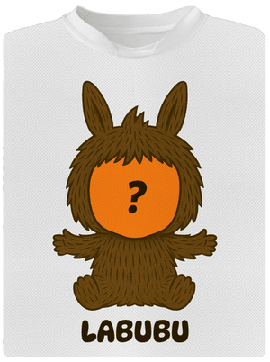 Labubu pánské sportovní tričko White