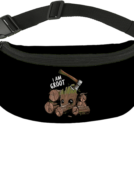 I Am Groot ledvinka Black