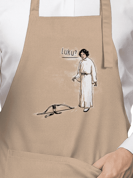Luke a Leia zástěra Rope