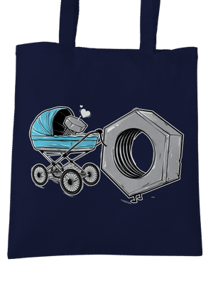 Správná matka taška French Navy