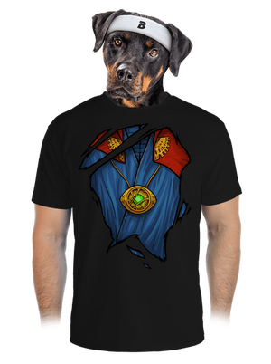 Doctor Inside pánské sportovní tričko Black