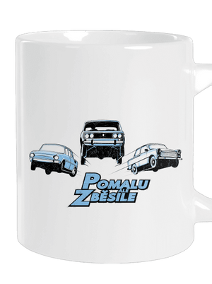 Pomalu ale zběsile velký hrnek White