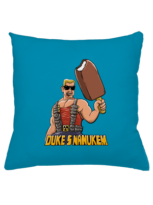 Duke s nanukem polštář Blue Turquoise