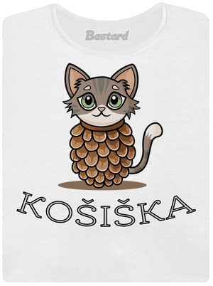 Košiška dámské tričko s lemem White