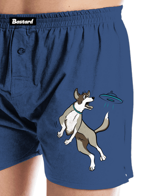 Létající talíř pánské trenky Blue