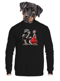 unisex mikina bez kapuce