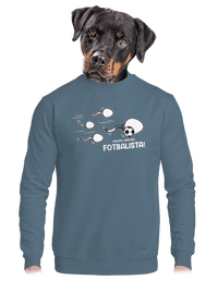 unisex mikina bez kapuce