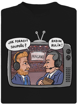 Radim rulík dětské sportovní tričko Black