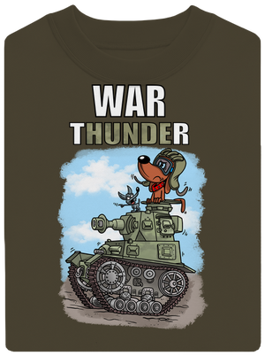 War Hunde unisex mikina bez kapuce Urban Khaki