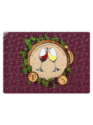 Vinný horoskop: Beran puzzle White