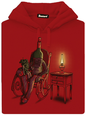 Dědo, vyprávěj dámská mikina klokanka Red Mal