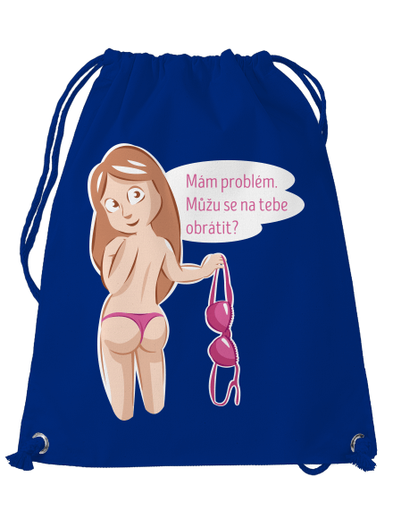 Můžu se obrátit? vak Royal Blue Mal