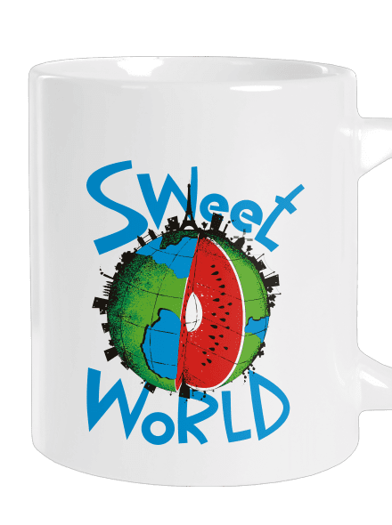 Sweet World velký hrnek White