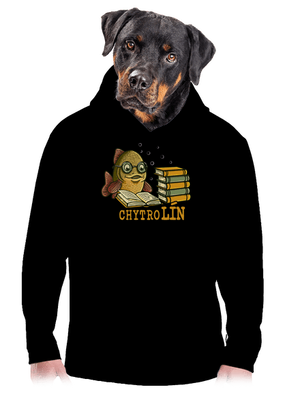 Chytrolín pánská mikina klokanka Black