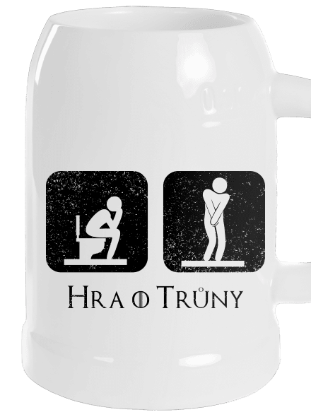 Hra o trůny půllitr White