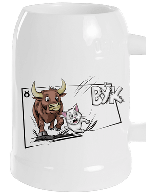 Kočičí horoskop: Býk půllitr White