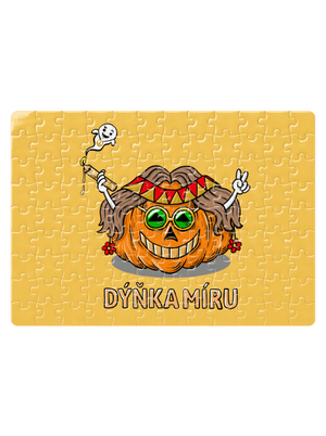 Dýňka míru puzzle White