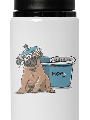 Mops lahev na vodu White