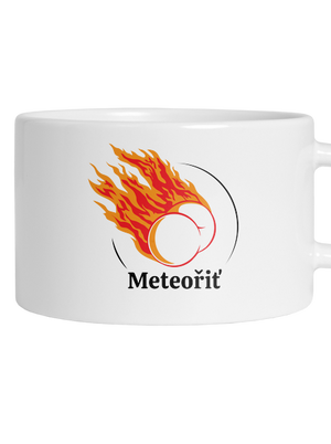 Meteořiť hrnek makronka White