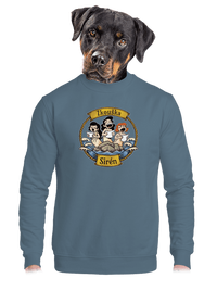 unisex mikina bez kapuce