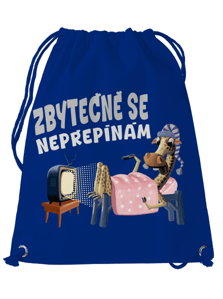 Zbytečně se nepřepínám vak Royal Blue Mal