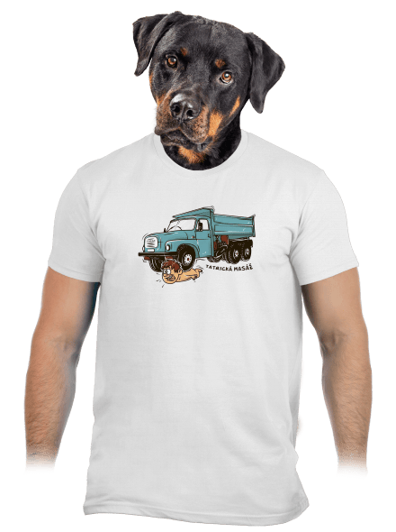 Tatrická masáž pánské tričko White