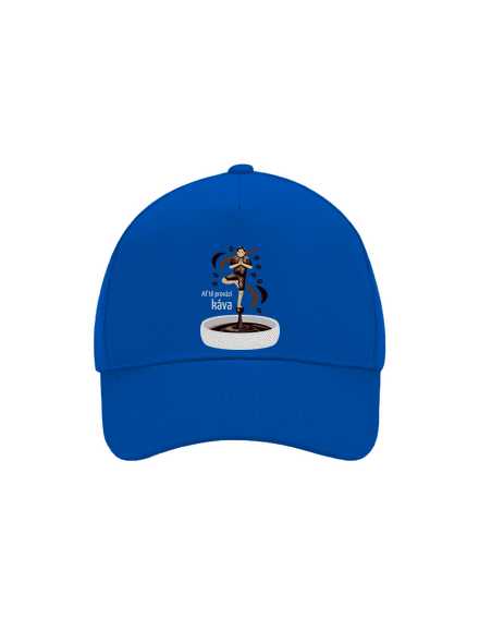 Káva provází kšiltovka baseballka Bright Royal