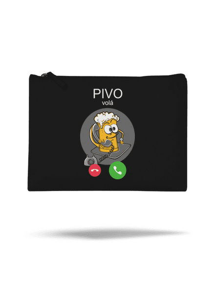 Pivo volá taštička Black