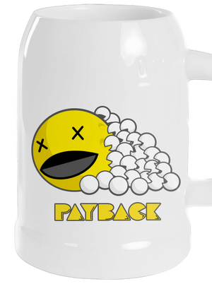 Payback půllitr White
