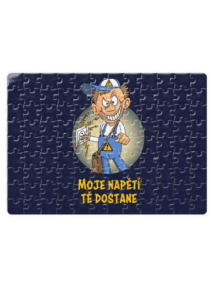 Moje napětí puzzle White