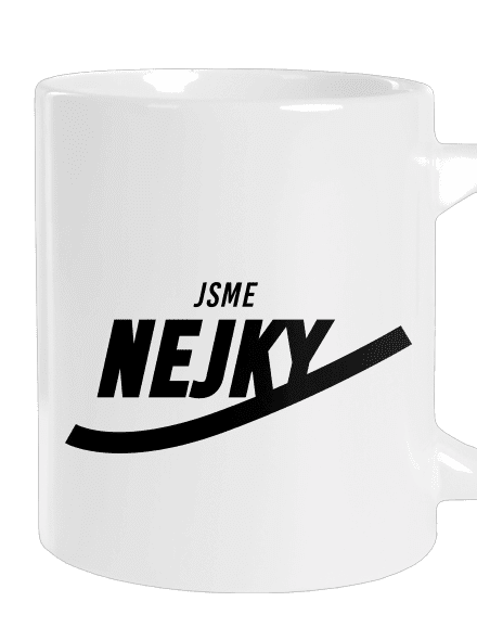 Nejky velký hrnek White