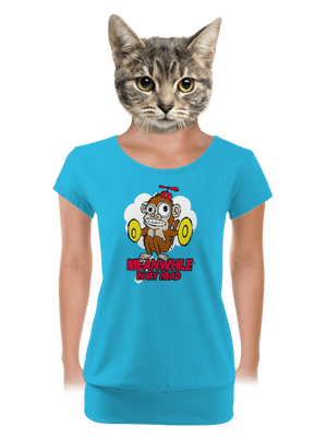 dámské tričko s lemem