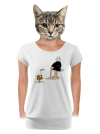 dámské tričko s lemem