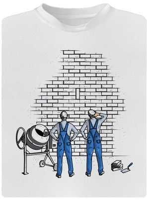 Zedníci dětské sportovní tričko White