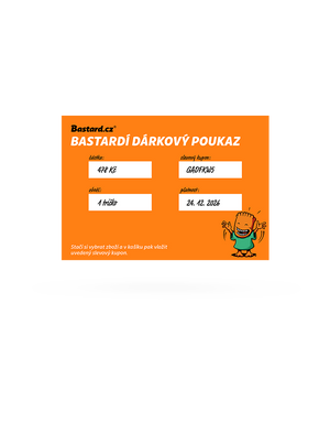 Dárkový poukaz vlastní hodnoty