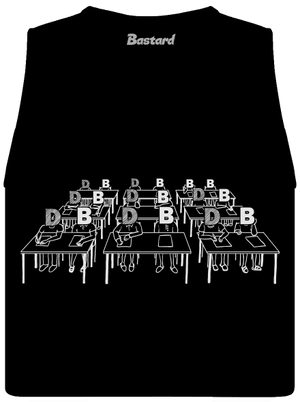 Cimrman: Debil, blbeček dámské tílko volné Black