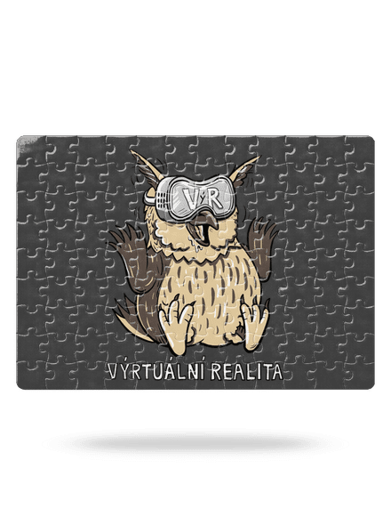 Výrtuální realita puzzle White