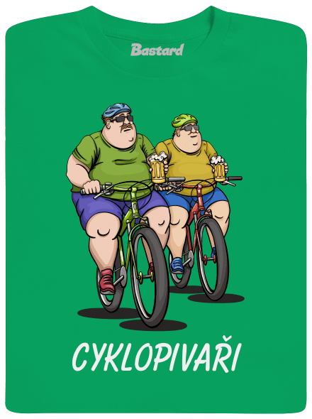 Cyklopivaři pánské tričko Kelly Green