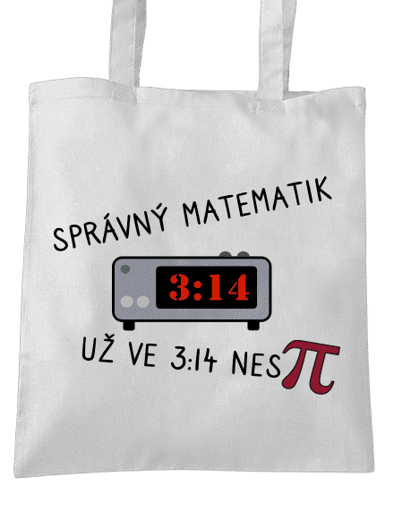 Matematik nespí taška White