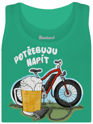 Potřebuju napít dámské tílko klasické Mint Mal