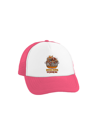 Co Doom dal kšiltovka truckerka Fluorescent Pink cap