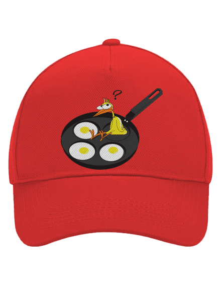 Kuře kšiltovka baseballka Classic Red