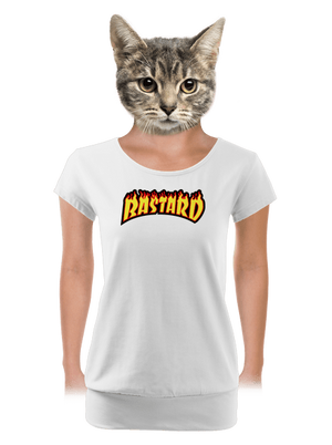 dámské tričko s lemem