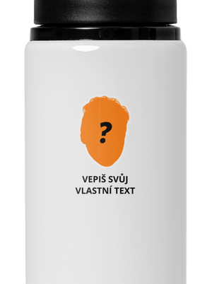 Tvoje hlava lahev na vodu White